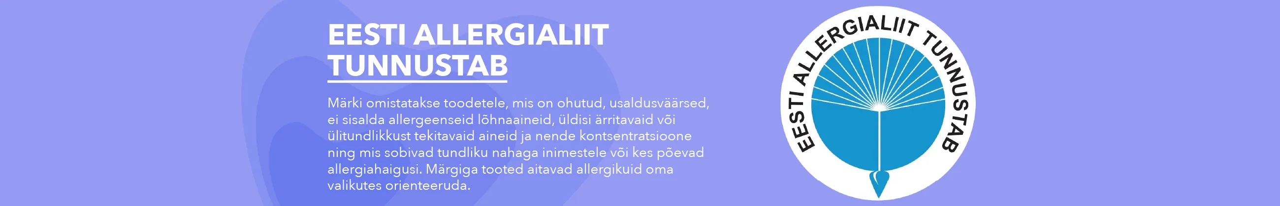 Eesti Allergialiit tunnustab