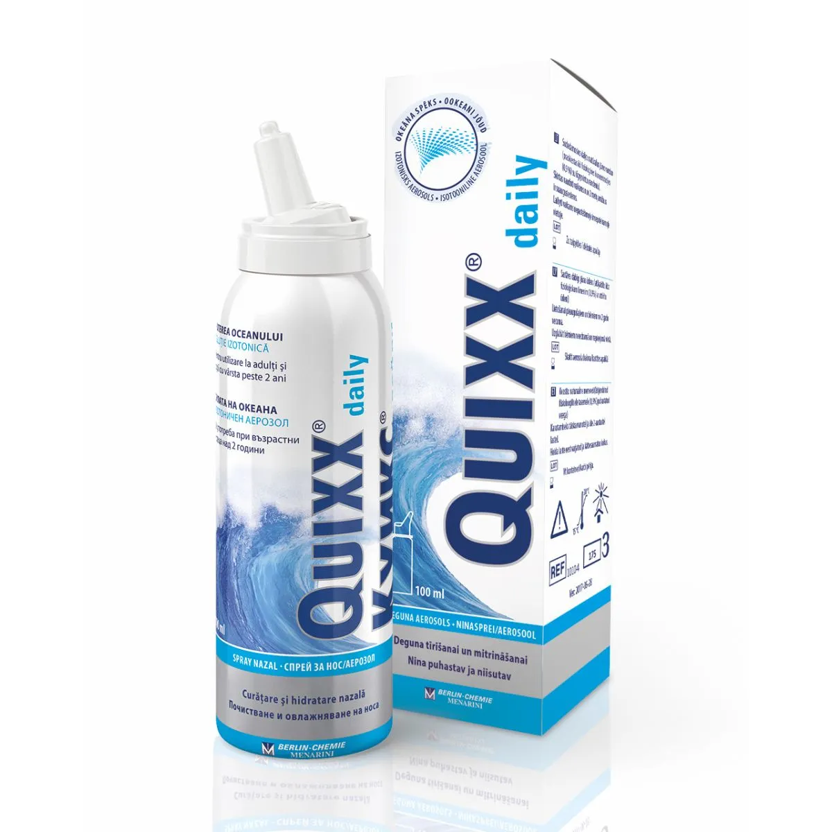 QUIXX DAILY NASAL SPRAY 100ML - Product Image