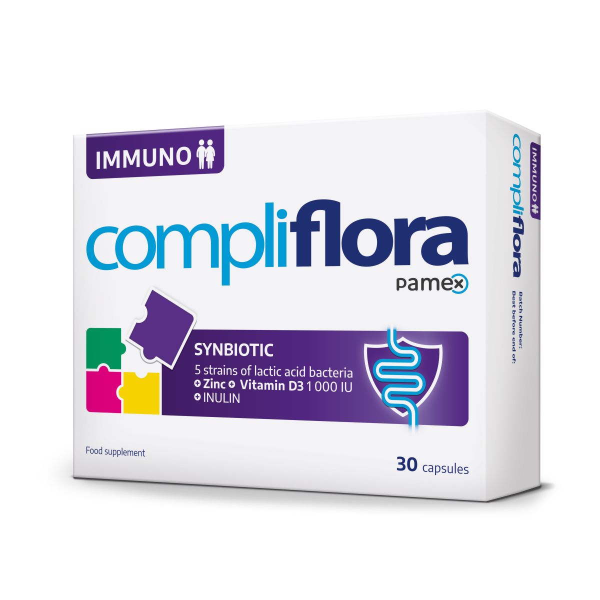 COMPLIFLORA IMMUNO KAPSLID N30 - Product Image