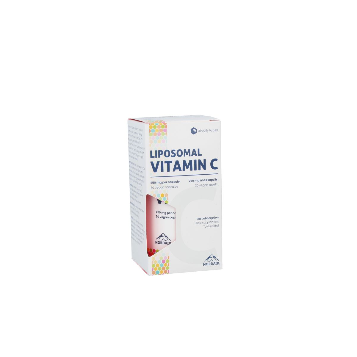 NORDAID VITAMIIN C LIPOSOOMNE KAPSLID 250MG N30 - Product Image