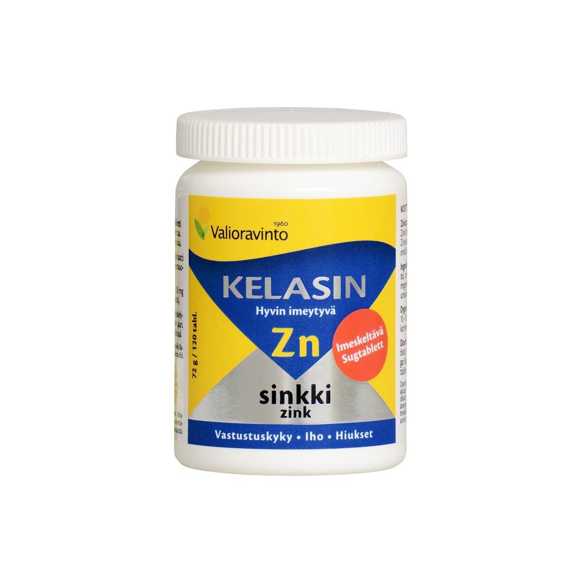 KELASIN ZN IMEMISTABLETID N120 - Product Image