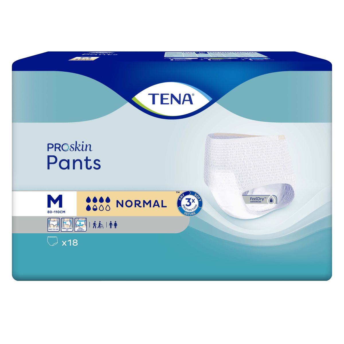 TENA PANTS NORMAL M N18 - Product Image