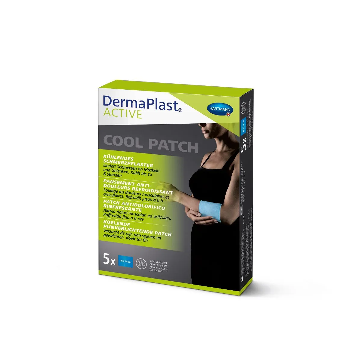 DERMAPLAST ACTIVE KÜLMAPLAASTER 10X14CM N5/522400/ - Product Image