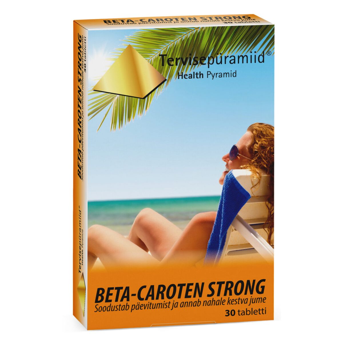 TERVISEPÜRAMIID BETA-CAROTEN STRONG TBL N30 - Product Image