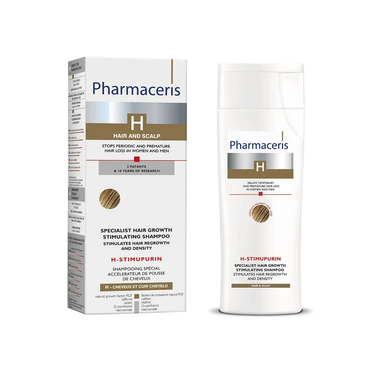 PHARMACERIS H STIMUPURIN SHAMPOON JUUKSEKASVU STIMUL.250ML - Product Image