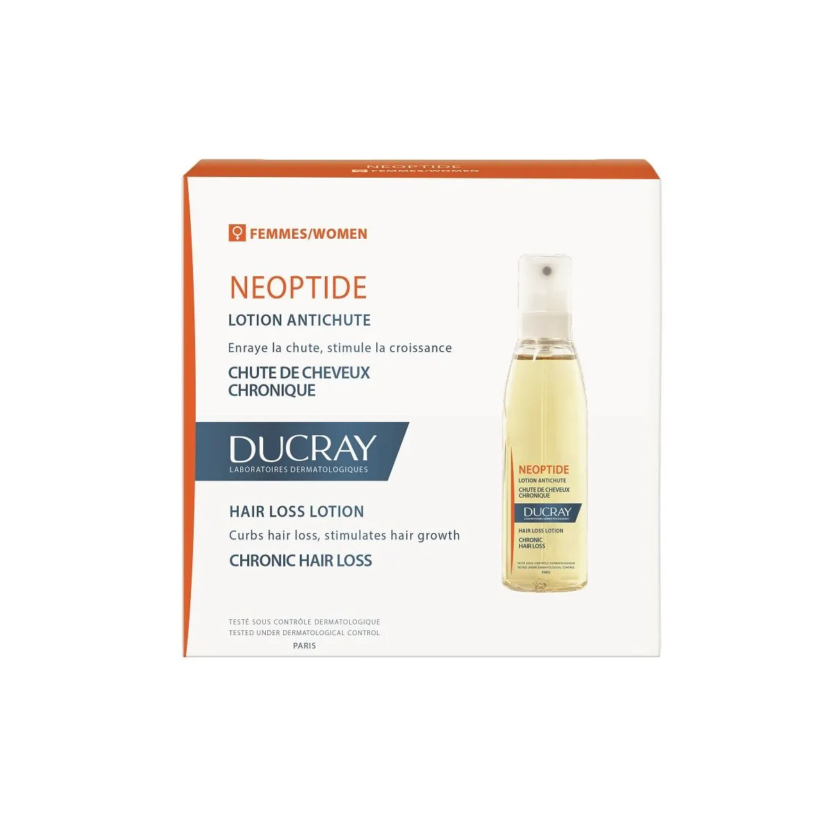 DUCRAY NEOPTIDE ANTI-HAIR LOSS TREATMENT 3X30ML - Product Image