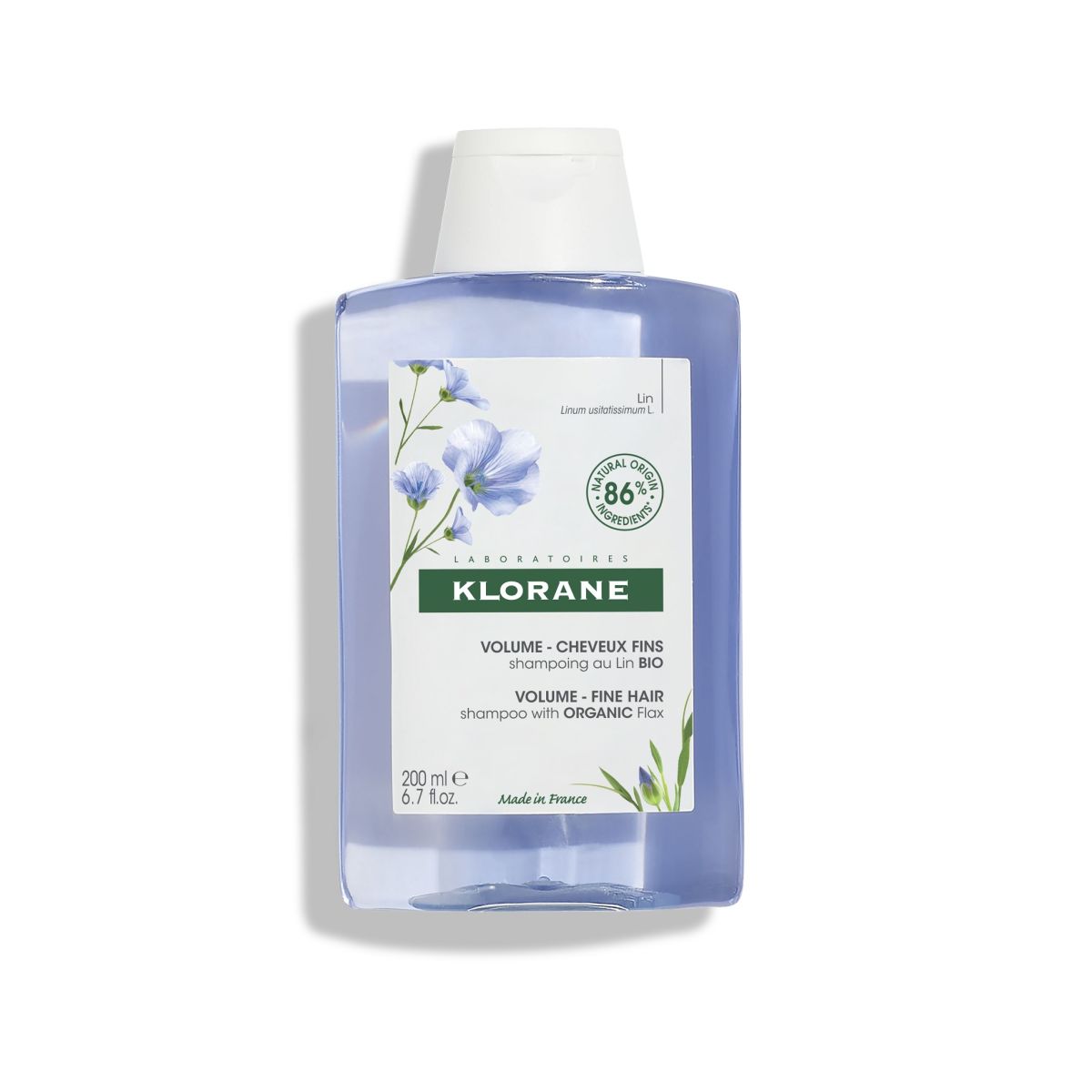 KLORANE SHAMPOON LINAEKSTRAKTIGA 200ML - Product Image