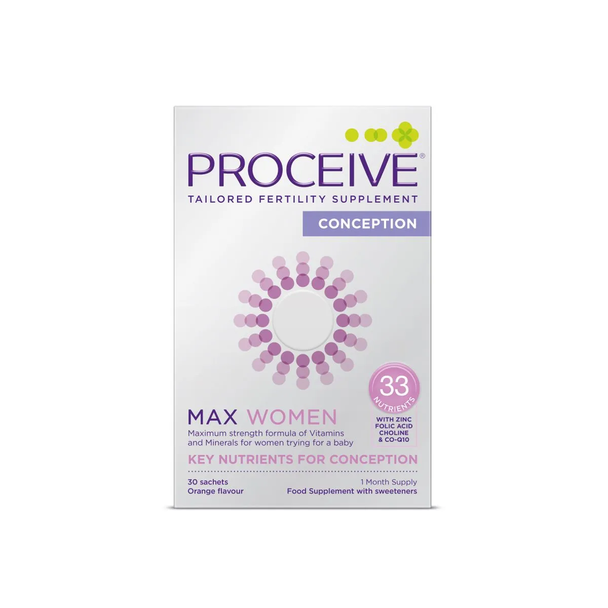 PROCEIVE CONSEPTION MAX WOMAN PULBER N30 - Product Image 1