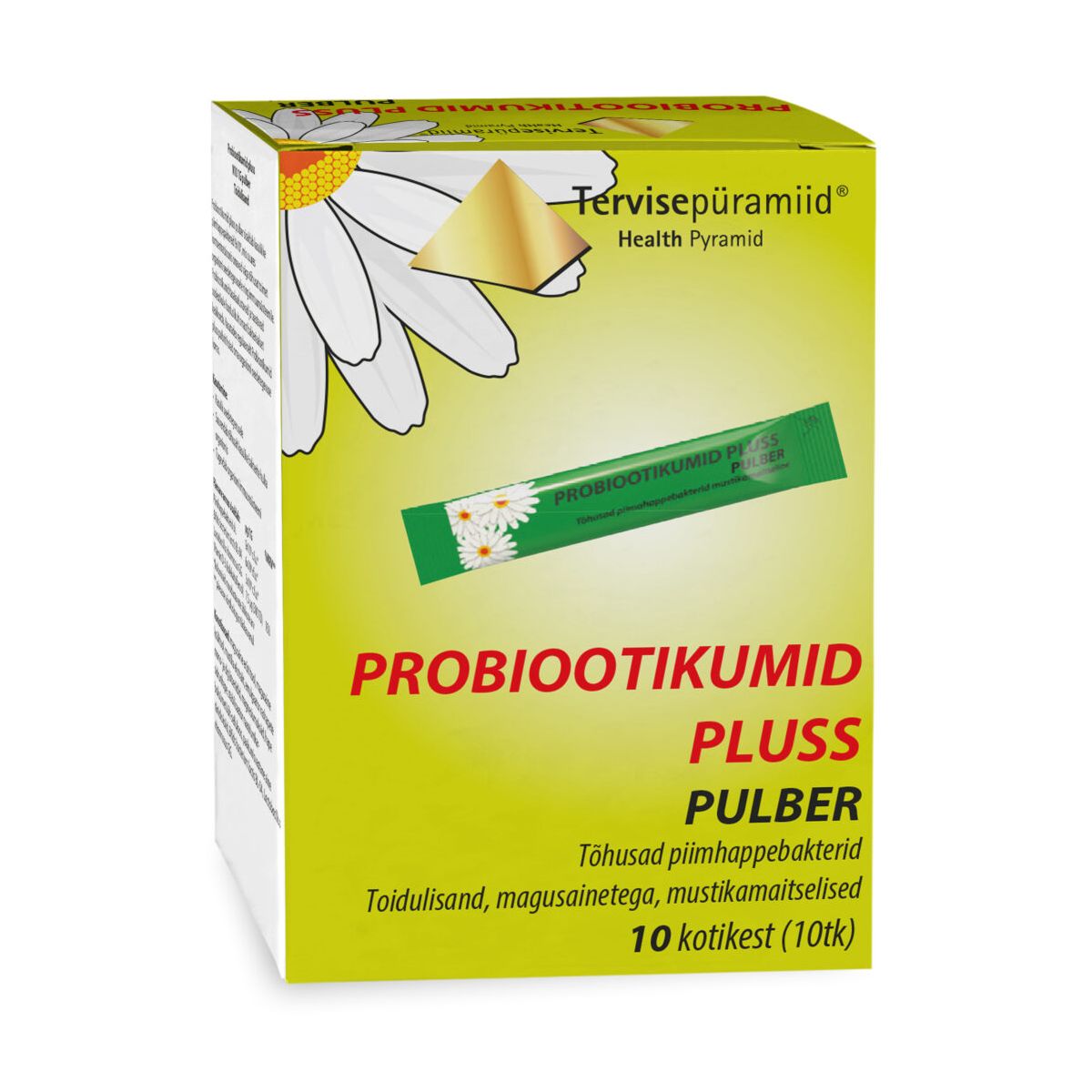 TERVISEPÜRAMIID PROBIOOTIKUMID PLUSS PULBER 1G N10 - Product Image