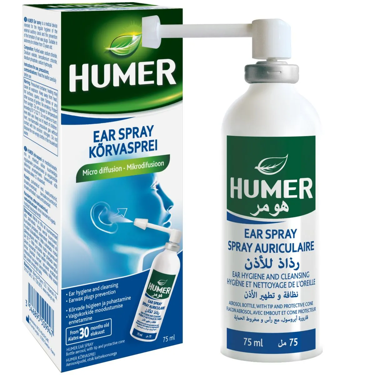 HUMER KÕRVASPREI 75ML