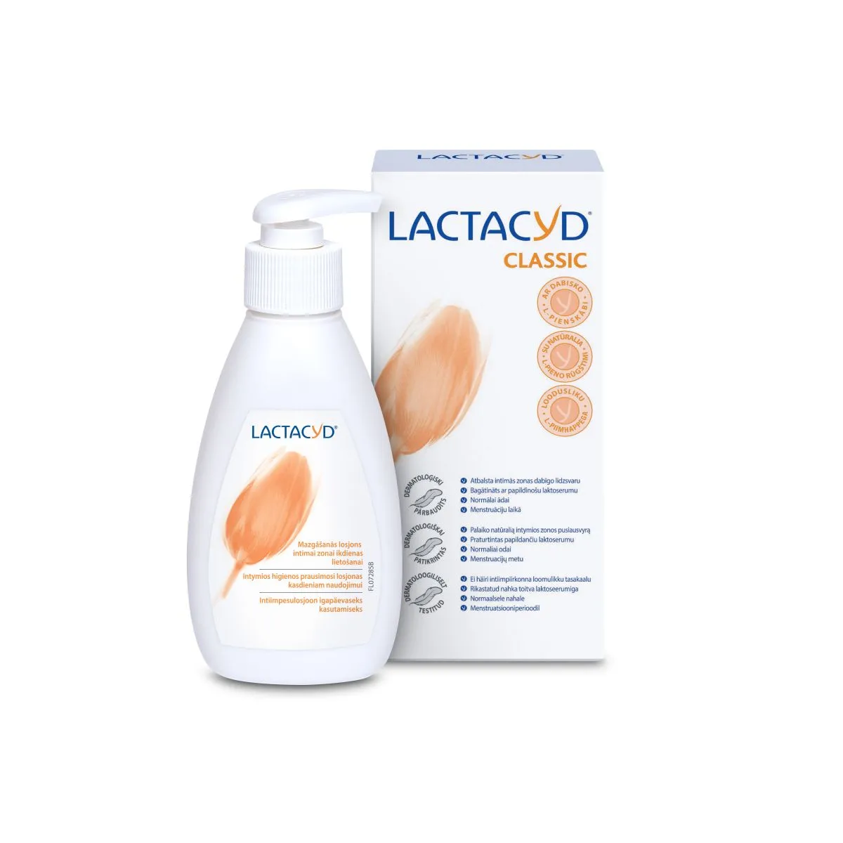 LACTACYD INTIIMPESUVEDELIK 200ML PUMBAGA - Product Image