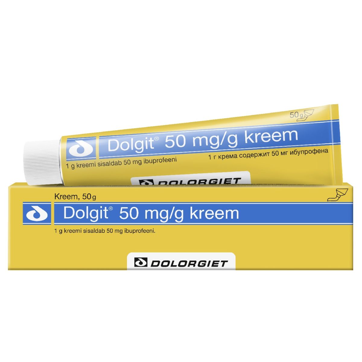 DOLGIT KREEM 50MG/G 50G - Product Image