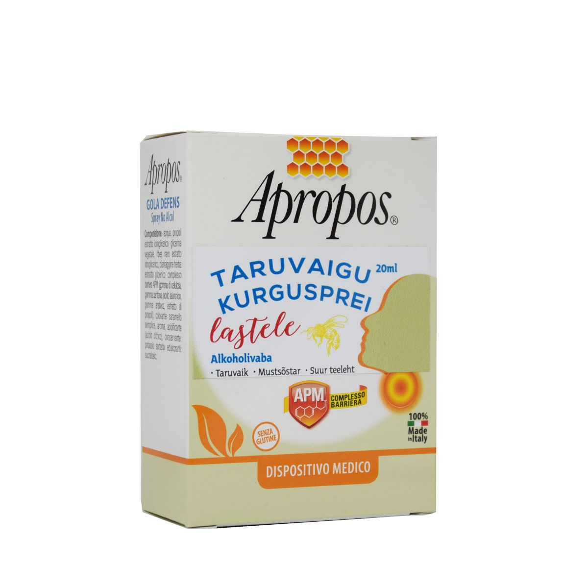 APROPOS TARUVAIGU KURGUSPREI LASTELE 20ML - Product Image