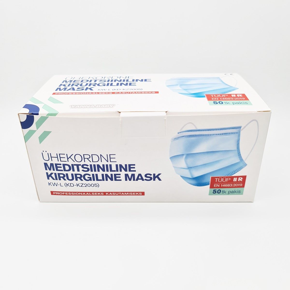 MASK MEDITSIINILINE KW-L TÜÜP IIR N50 - Product Image