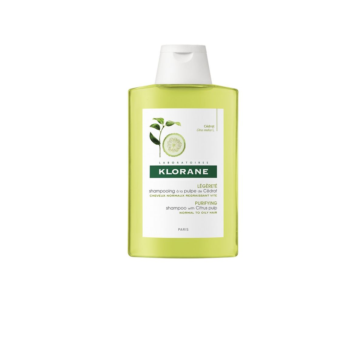 Klorane Shampoo with Citrus Pulp 200ml - Product Image