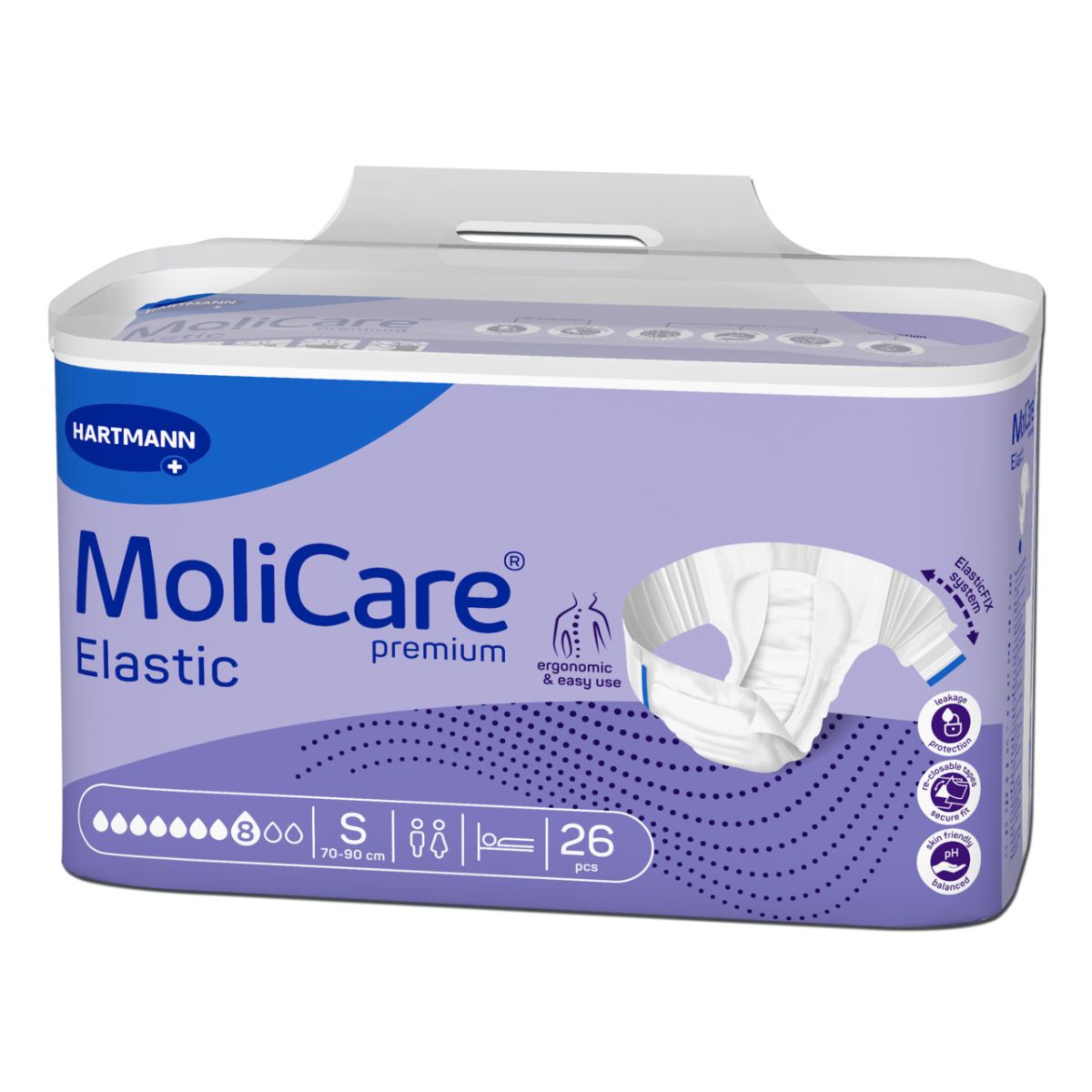 MOLICARE ELASTIC 8 TILKA S N26 /165471/ - Product Image