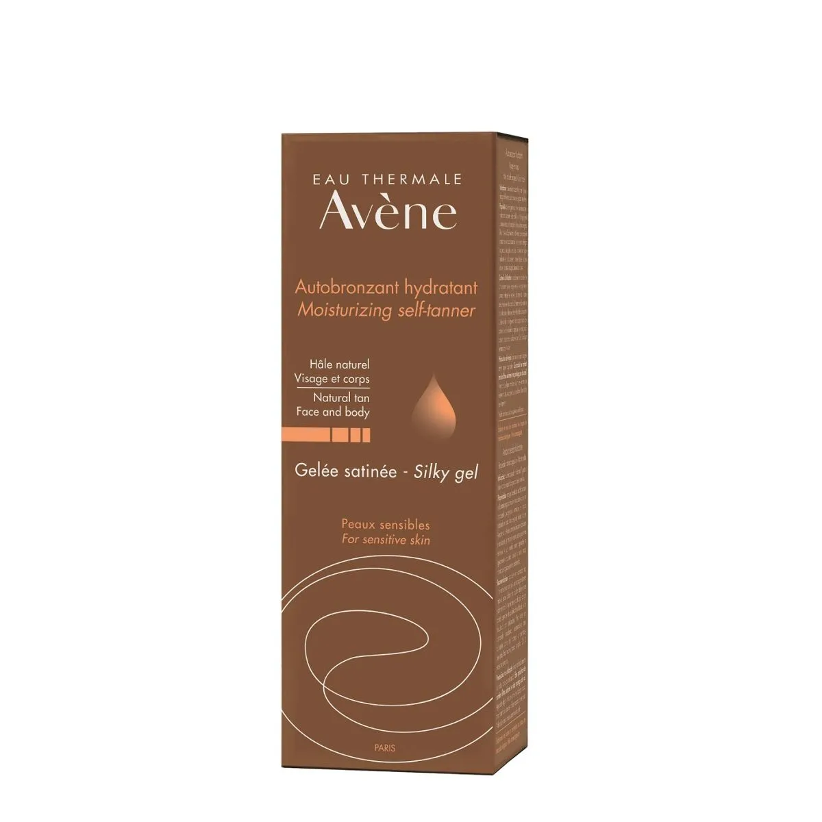 AVENE MOISTURIZING SELF-TANNING SILKY GEL 100ML - Product Image