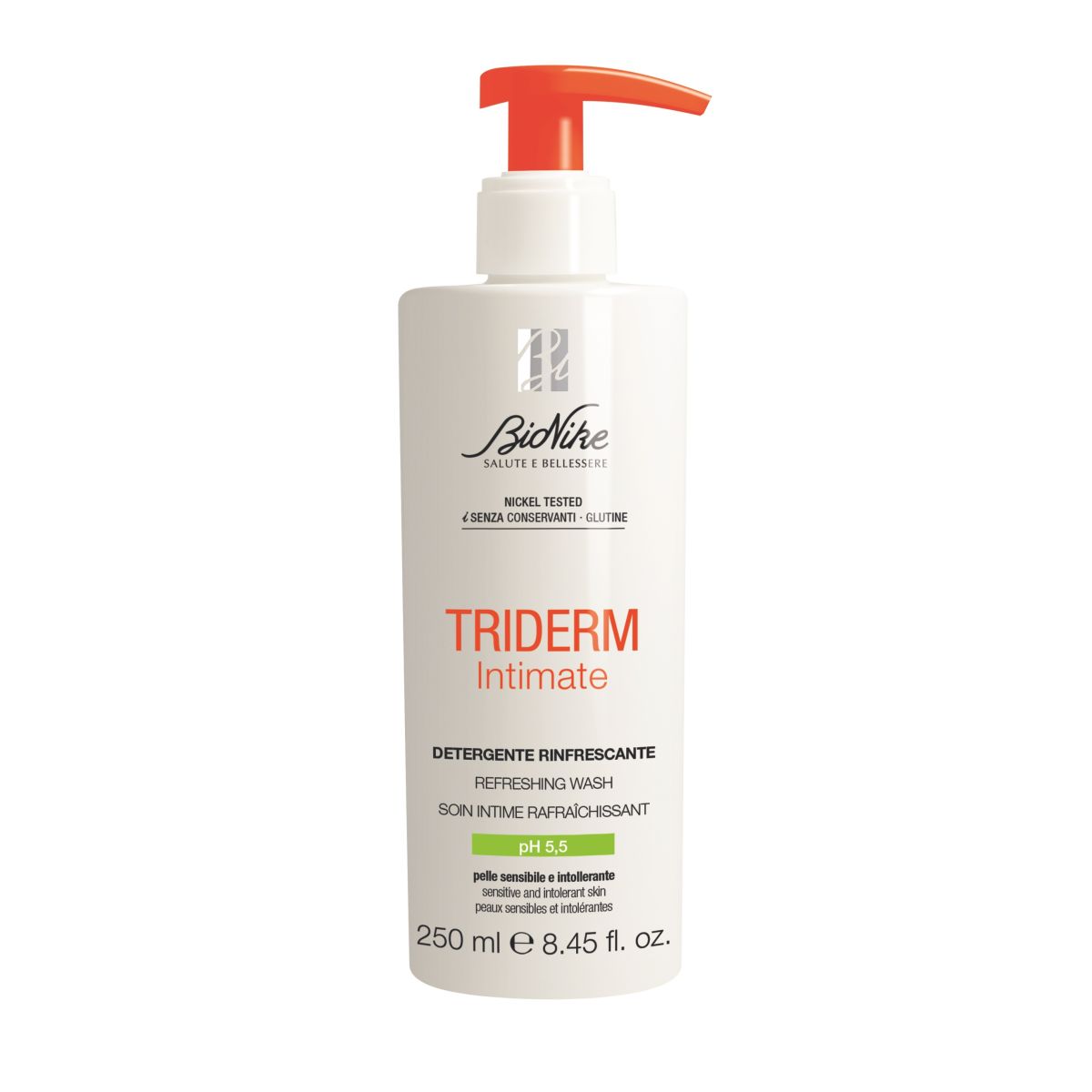 BIONIKE TRIDERM INTIIMPESUVAHEND VÄRSKENDAV PH5,5 250ML - Product Image