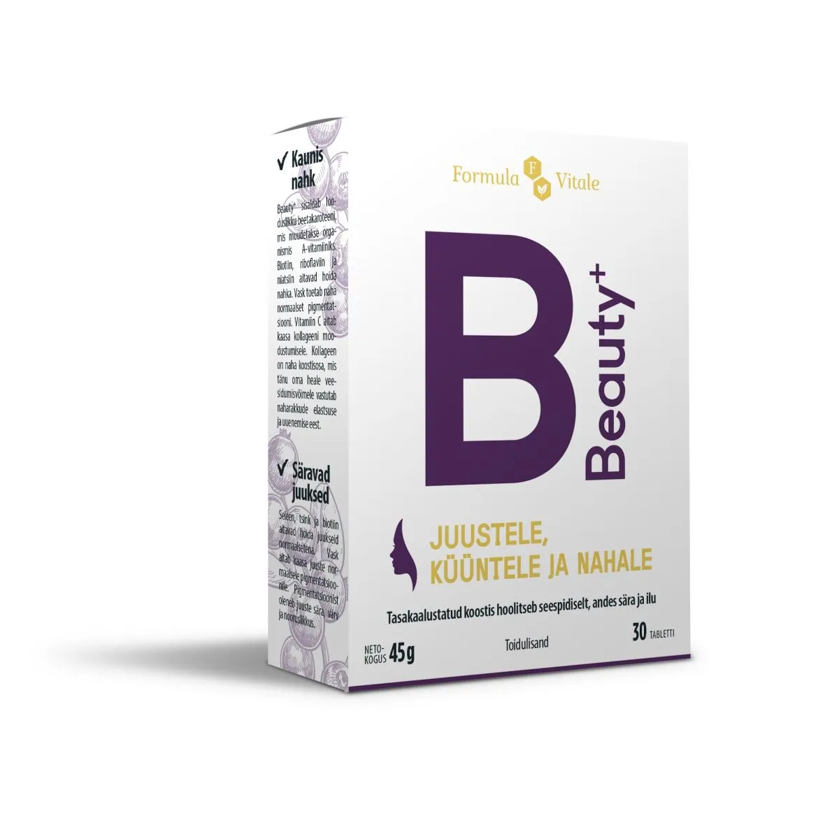 FORMULA VITALE BEAUTY+ TBL N30 - Product Image