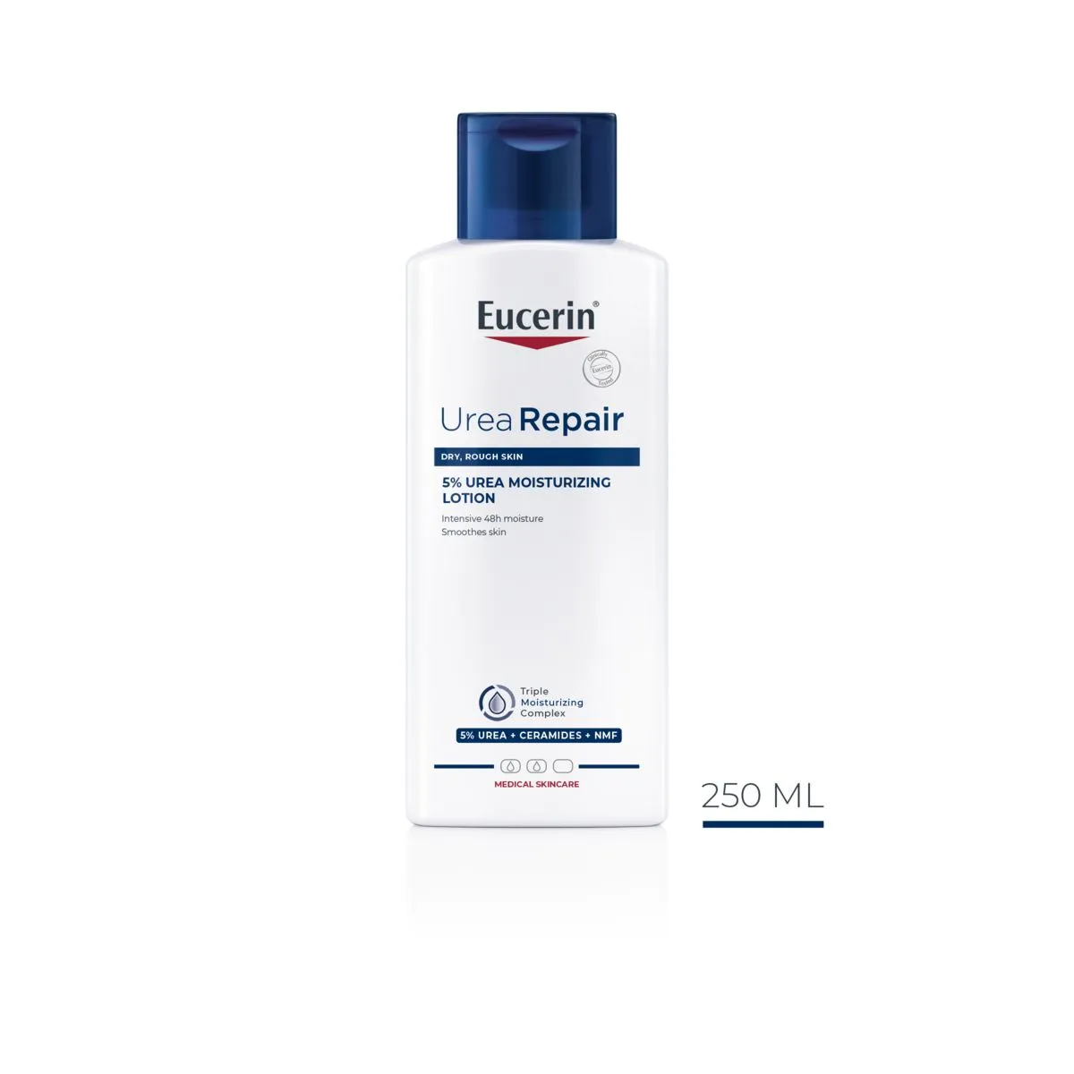 EUCERIN UREAREPAIR IHUPIIM KUIVALE NAHALE 5% UREA 250ML - Product Image