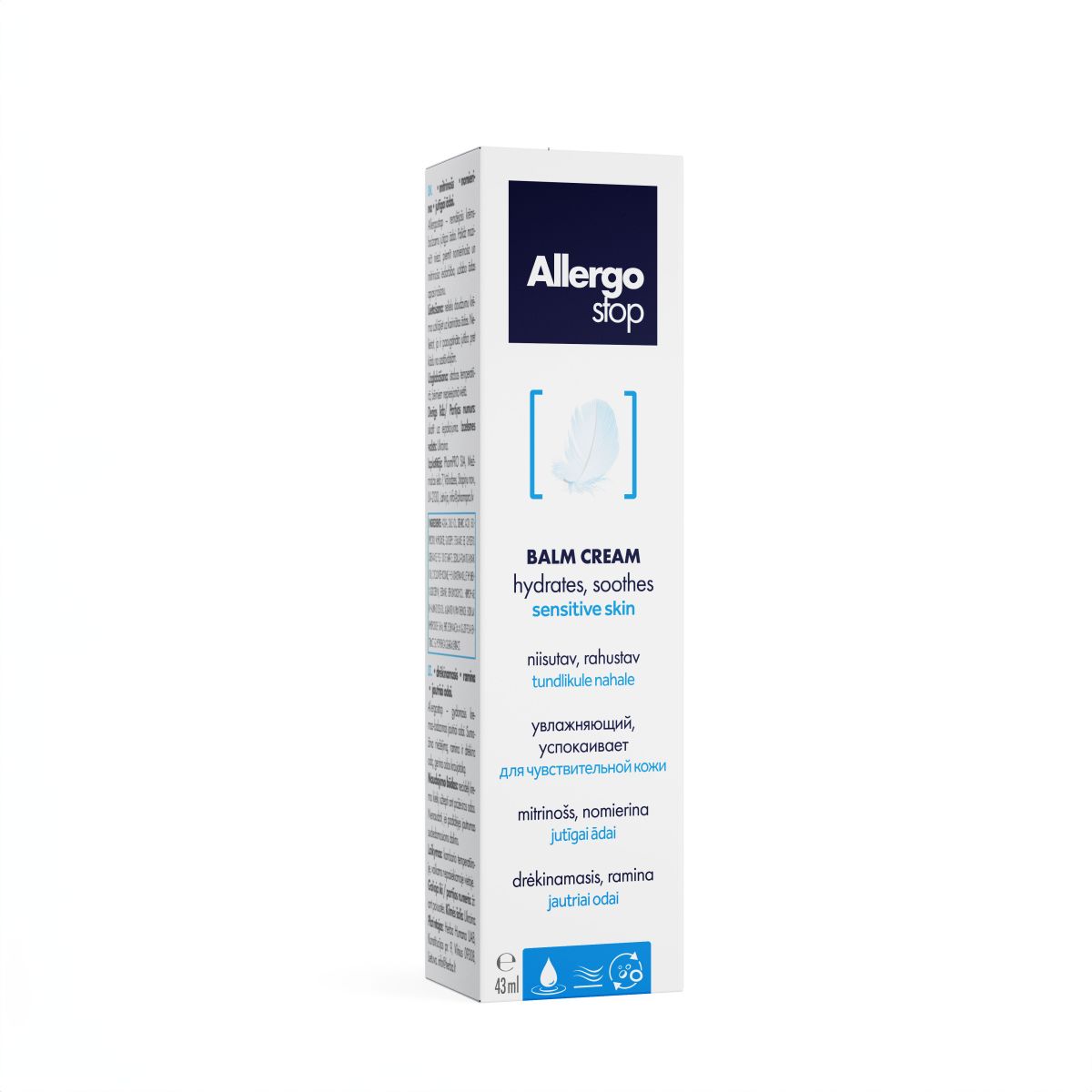 TERVISTAV KREEM PALSAM ALLERGOSTOP 43ML - Product Image