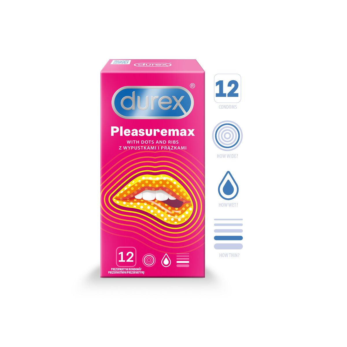 DUREX KONDOOMID PLEASUREMAX N12 - Product Image