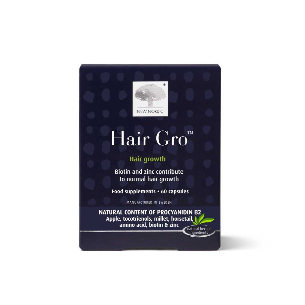 NEW NORDIC HAIR GRO CAPS N60 - Product Image