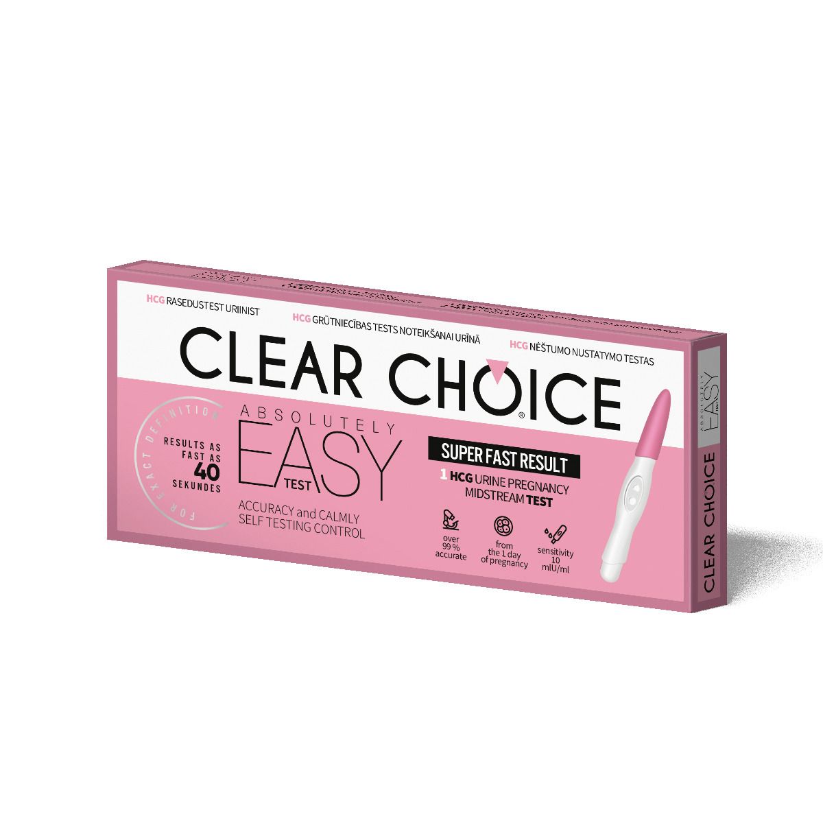 RASEDUSTEST CLEAR CHOICE EASY UUS - Product Image