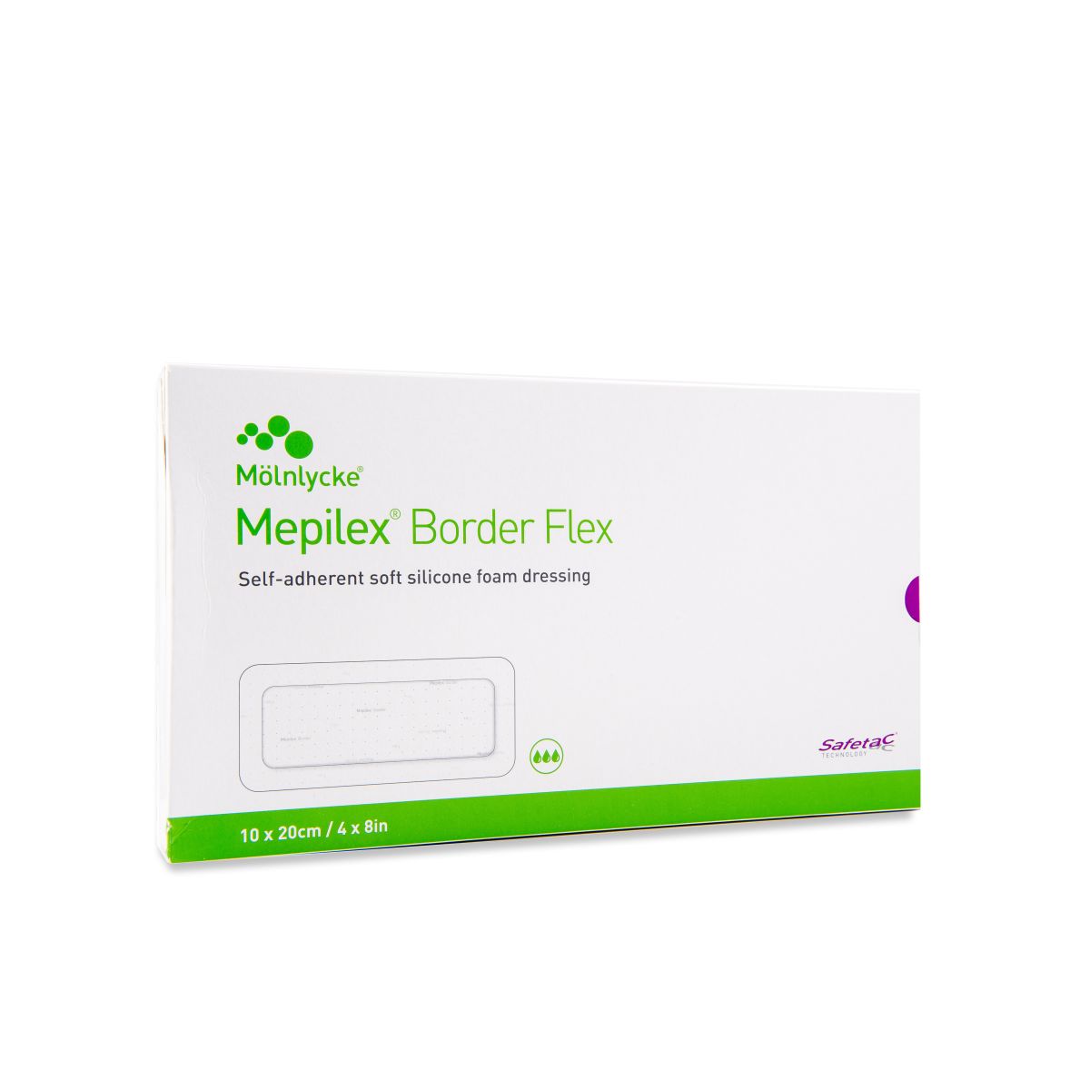 MEPILEX BORDER FLEX PLAASTER 10X20CM N10 STER - Product Image