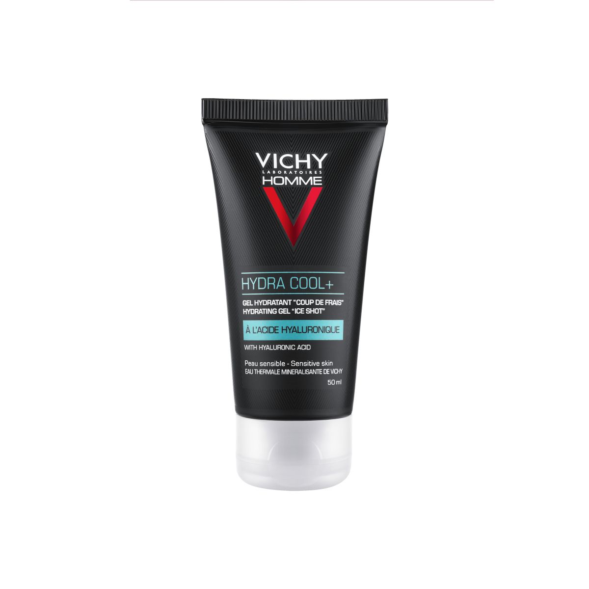 VICHY HOMME HYDRA COOL+, увлажняющий гель с охлаждающим эффектом для лица и контура глаз, для мужчин - Product Image