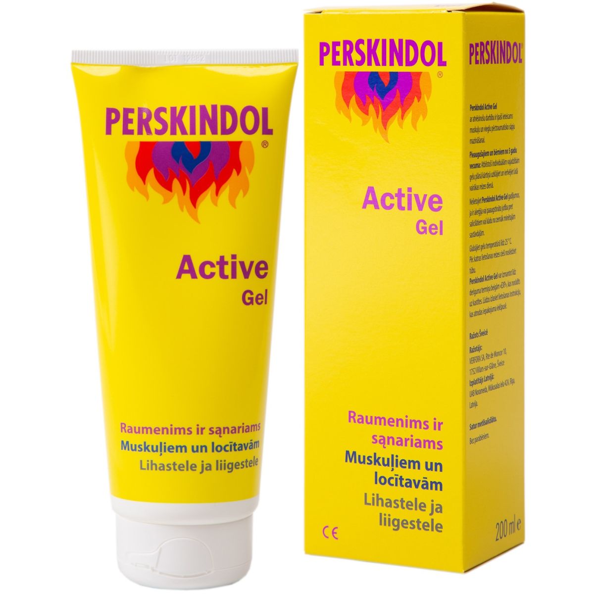 PERSKINDOL ACTIVE GEL 200ML - Product Image