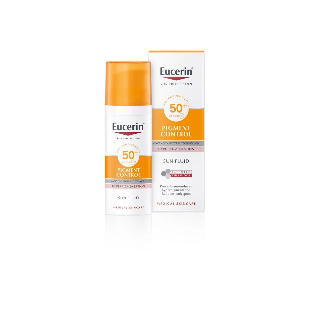 EUCERIN SUN EMULSIOON NÄOLE ANTI-PIGMENT SPF50+ 50ML - Product Image