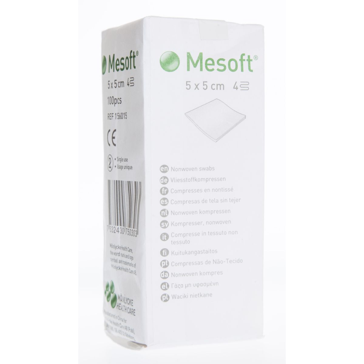 MESOFT TAMPOONID MITTESTER 5X5CM N100