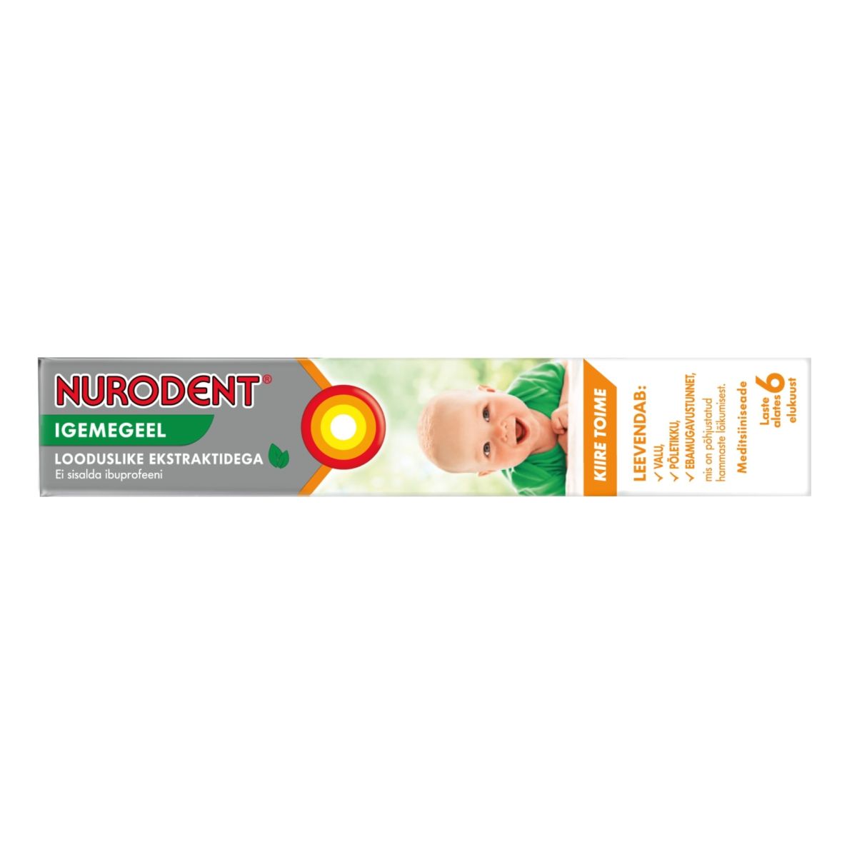 NURODENT IGEMEGEEL LOODUSLIKE EKSTRAKTIDEGA 15ML - Product Image