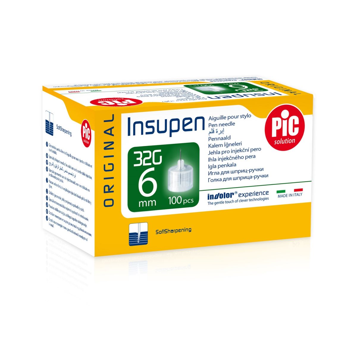 INSULIININÕELAD INSUPEN ORIGINAL 32G 0,23MM 6MM N100 - Product Image