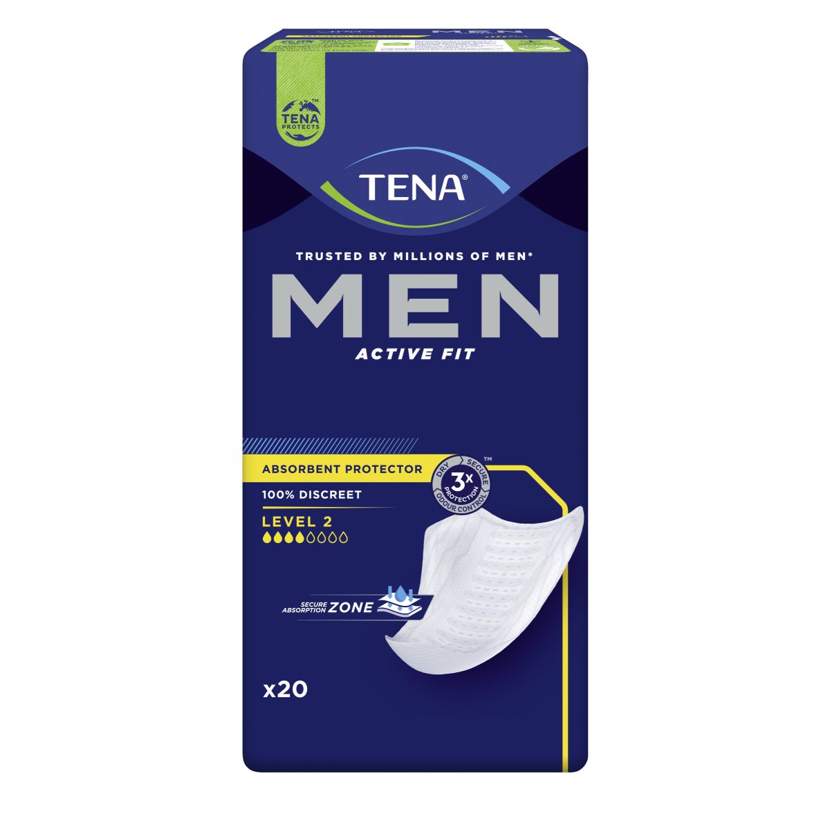 TENA MEN ACTIVE FIT L2 N20 - Product Image