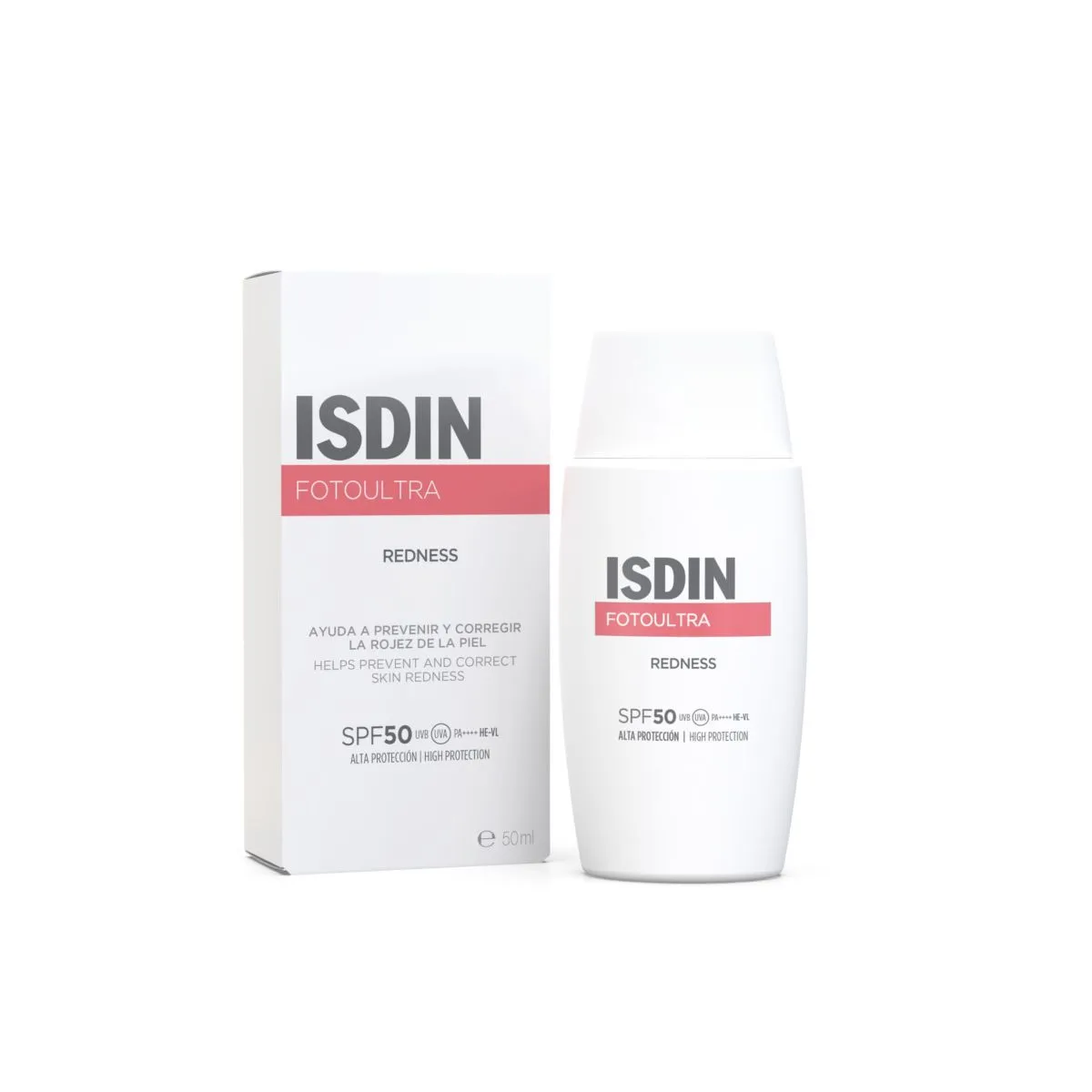 ISDIN PÄIKSEKAITSELOSJOON PUNETAVALE NAHALE SPF50 50ML - Product Image