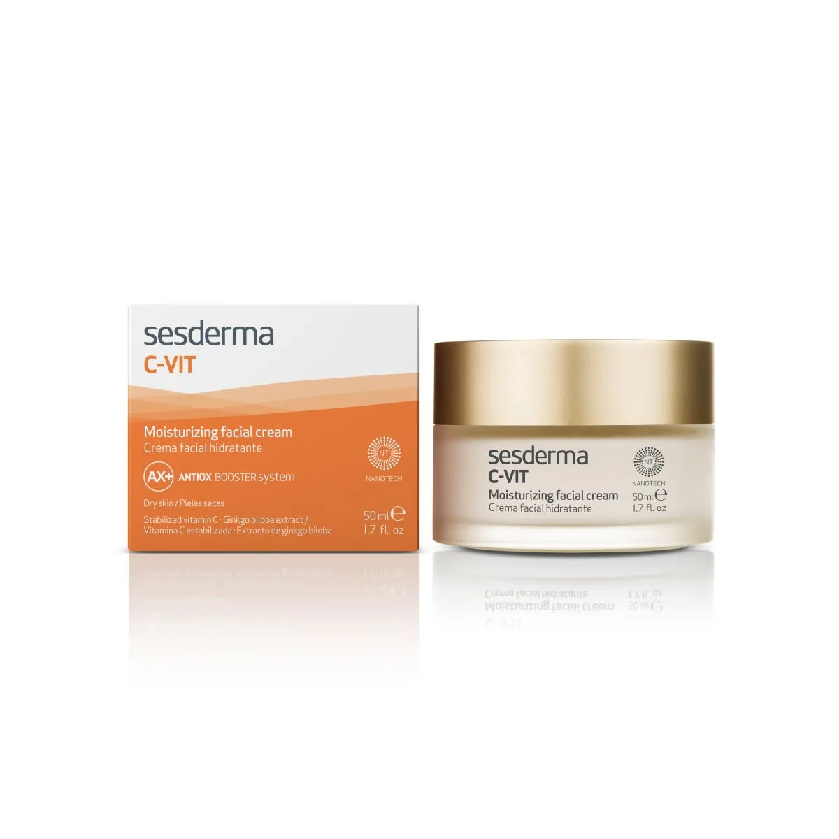 SESDERMA C-VIT NIISUTAV NÄOKREEM 50ML - Product Image