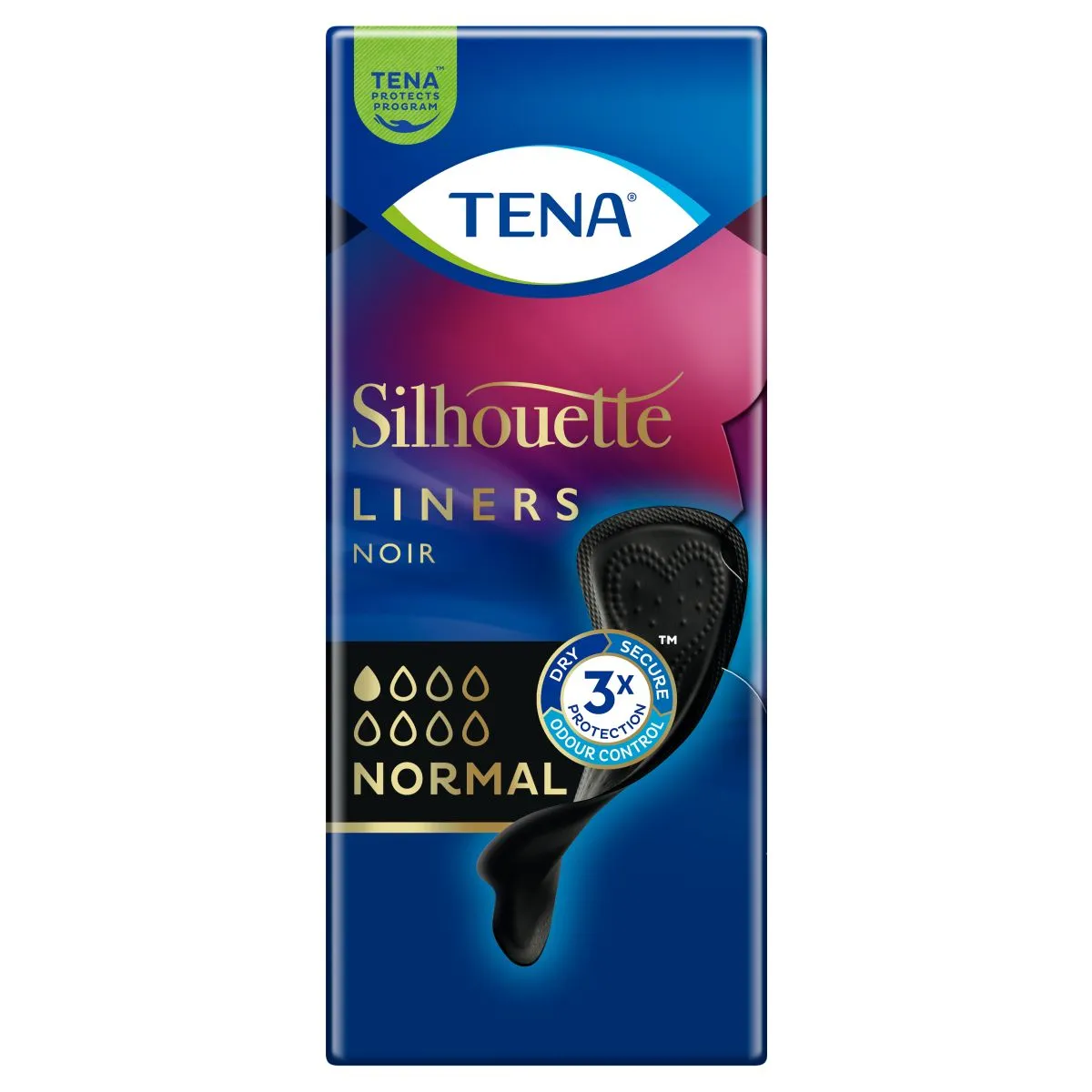 TENA SILHOUETTE NOIR NORMAL PESUKAITSE N26 - Product Image