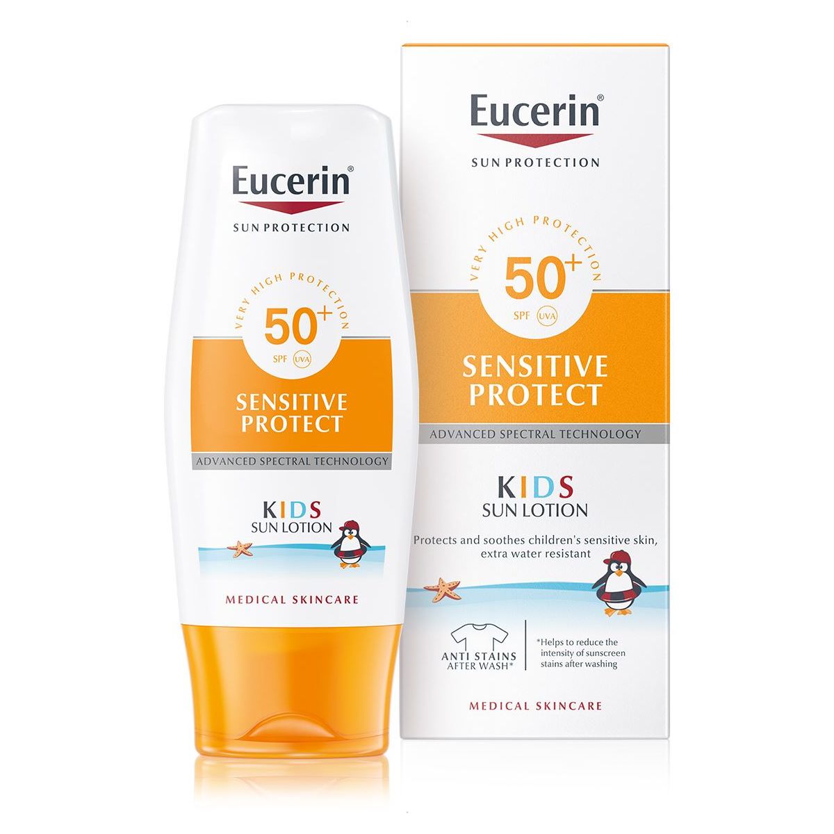 EUCERIN SUN LASTE PÄEVITUSPIIM SPF50+ 150ML - Product Image