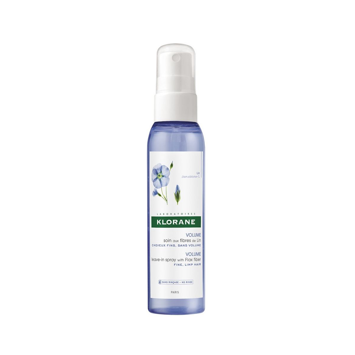 Klorane Leave-In Spray with Flax Fiber 125ml - Product Image