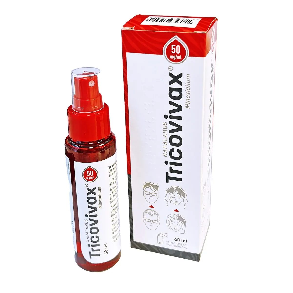 TRICOVIVAX NAHALAHUS 50MG/ML 60ML N1 - Product Image