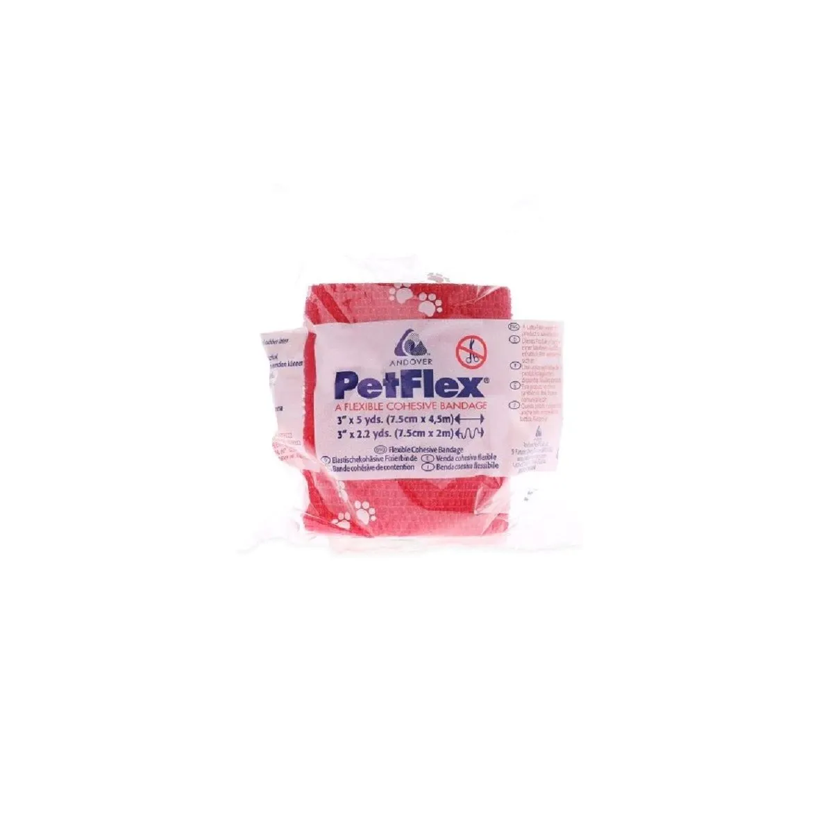 COVETRUS ISEKLEEPUV SIDE PETFLEX PUNANE 7,5 CM - Product Image