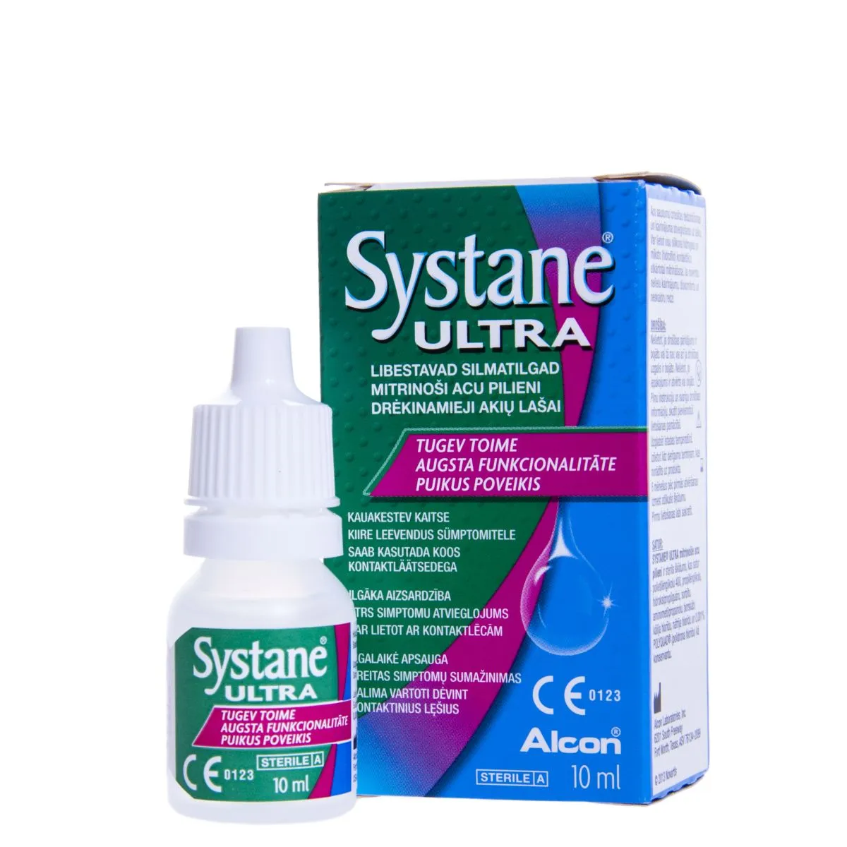 SYSTANE ULTRA NIISUTAVAD SILMATILGAD 10ML - Product Image