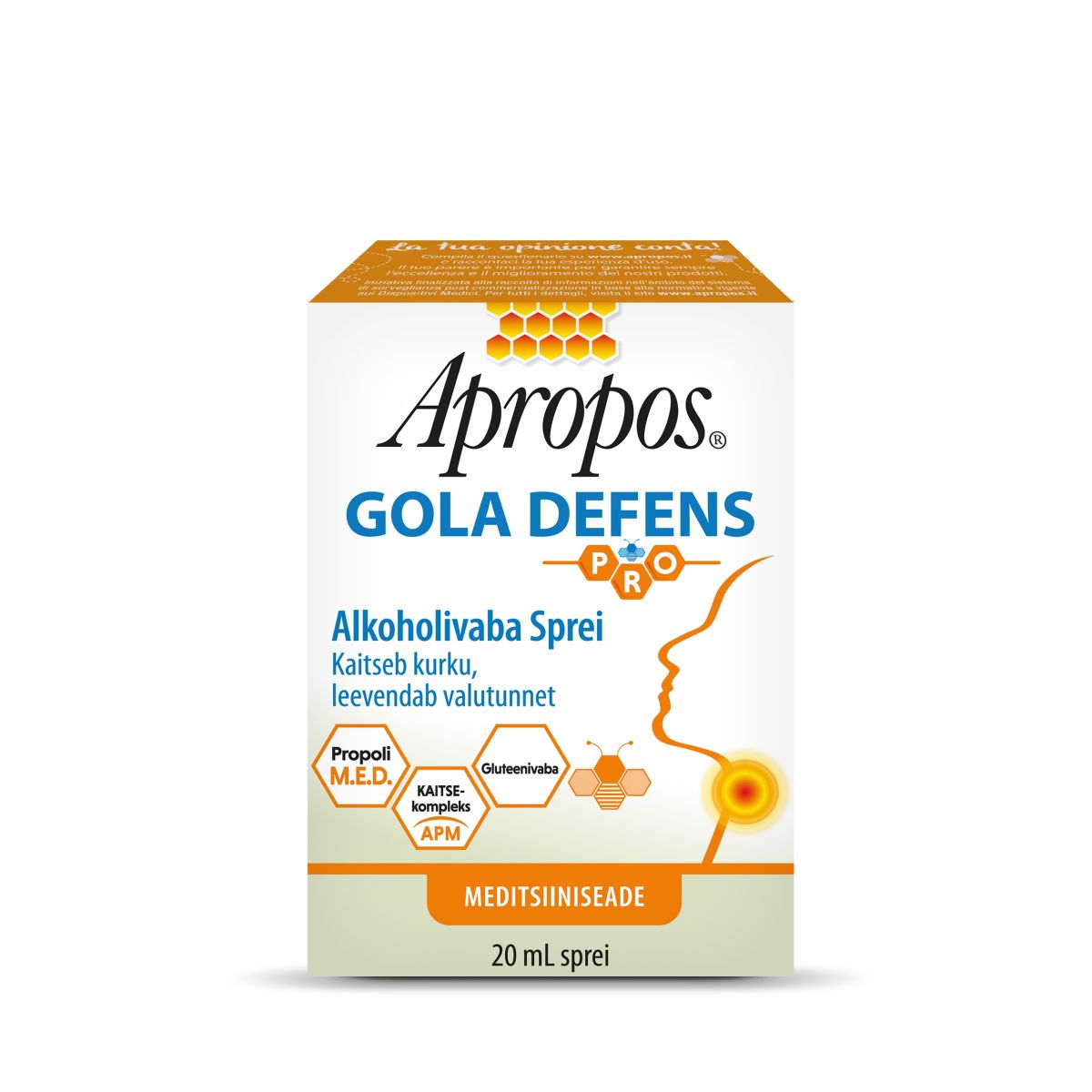 APROPOS GOLA DEFENS KURGUSPREI LASTELE 20ML - Product Image