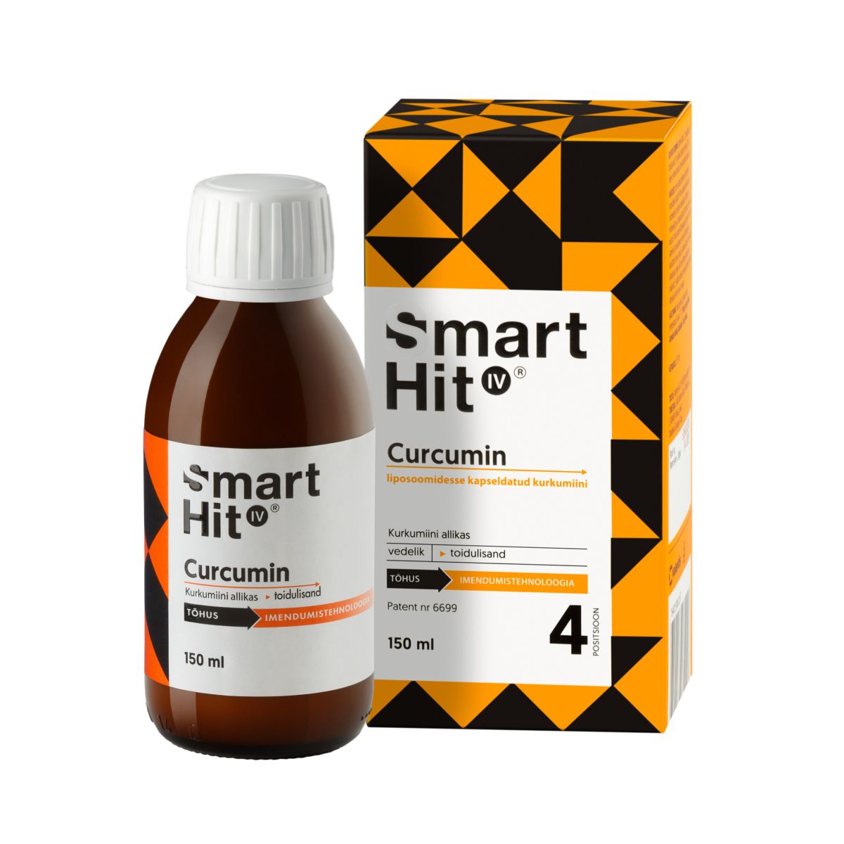 SMARTHIT IV CURCUMIN LIPOSOOMNE 150ML - Product Image