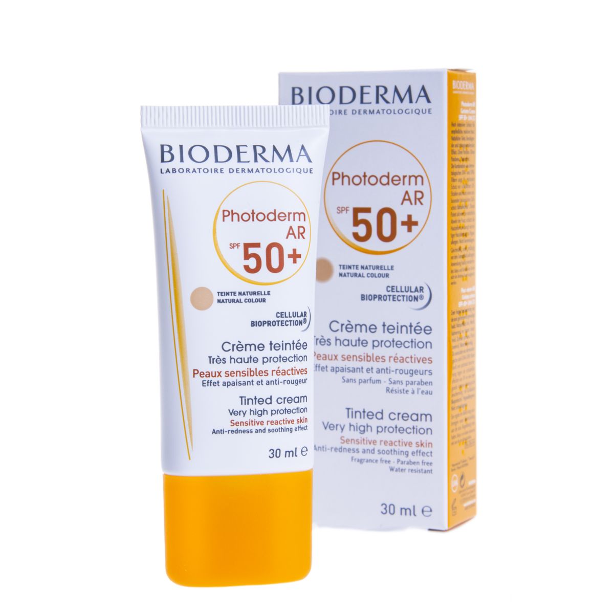 BIODERMA PHOTODERM AR PÄIKESEKAITSEKREEM TOONIV SPF50+ 30ML - Product Image