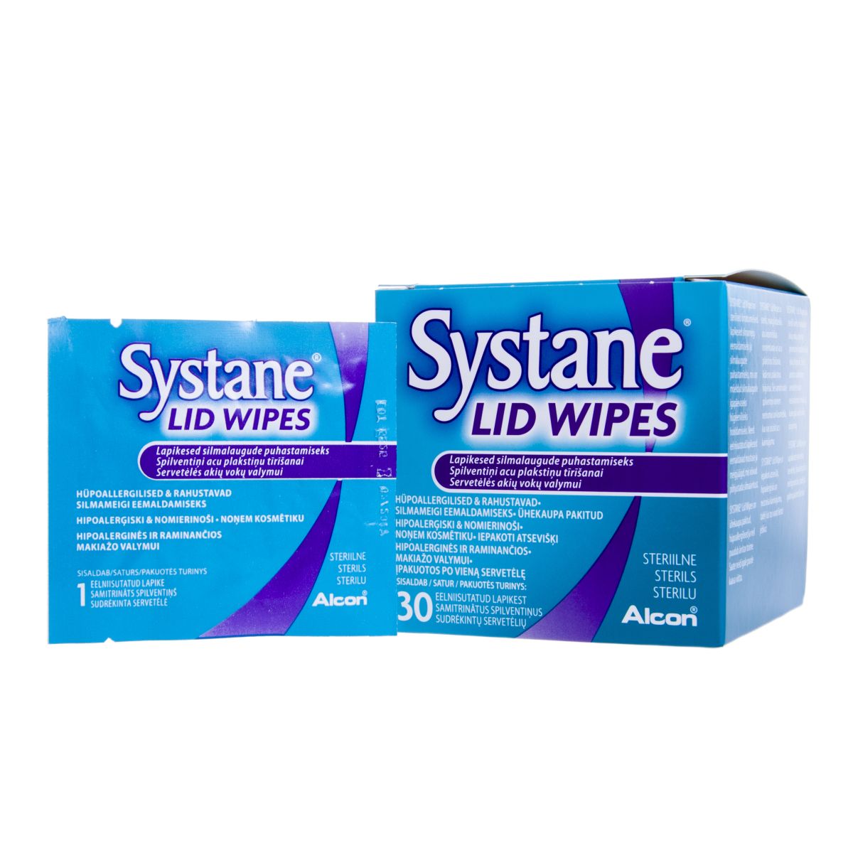 SYSTANE LID WIPES SILMALAUGUDE PUHASTAMISEKS N30 - Product Image