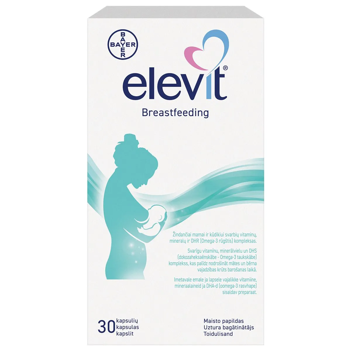 ELEVIT BREASTFEEDING KAPSLID N30 - Product Image