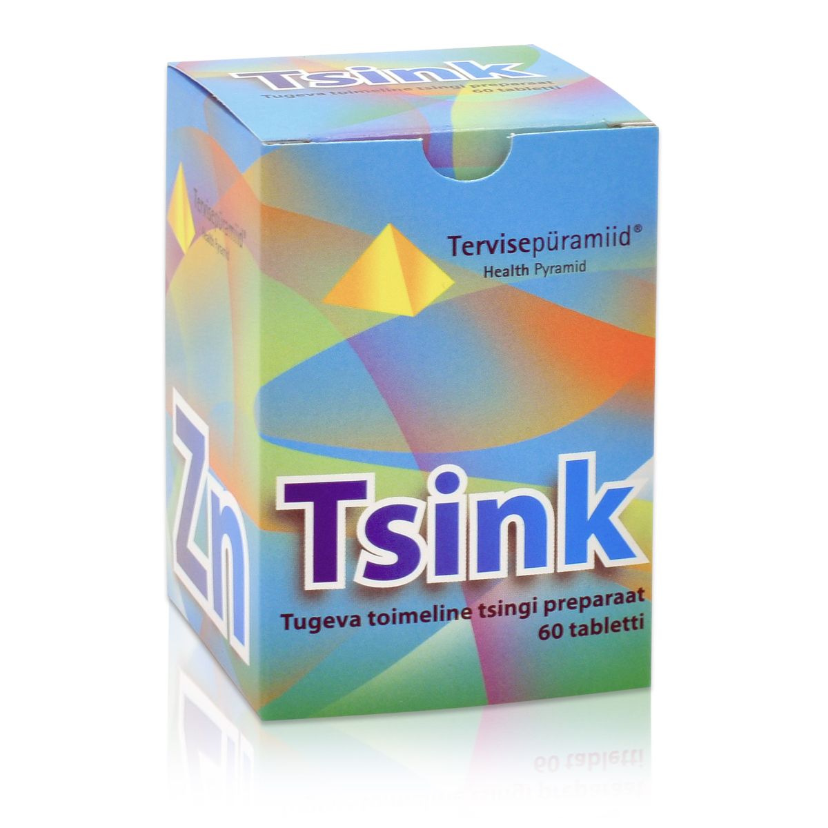 TERVISEPÜRAMIID TSINK TBL 30MG N60 - Product Image